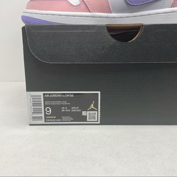 Nike Air Jordan 1 Retro Low SE “Easter/Artic Pink” - Picture 6 of 7